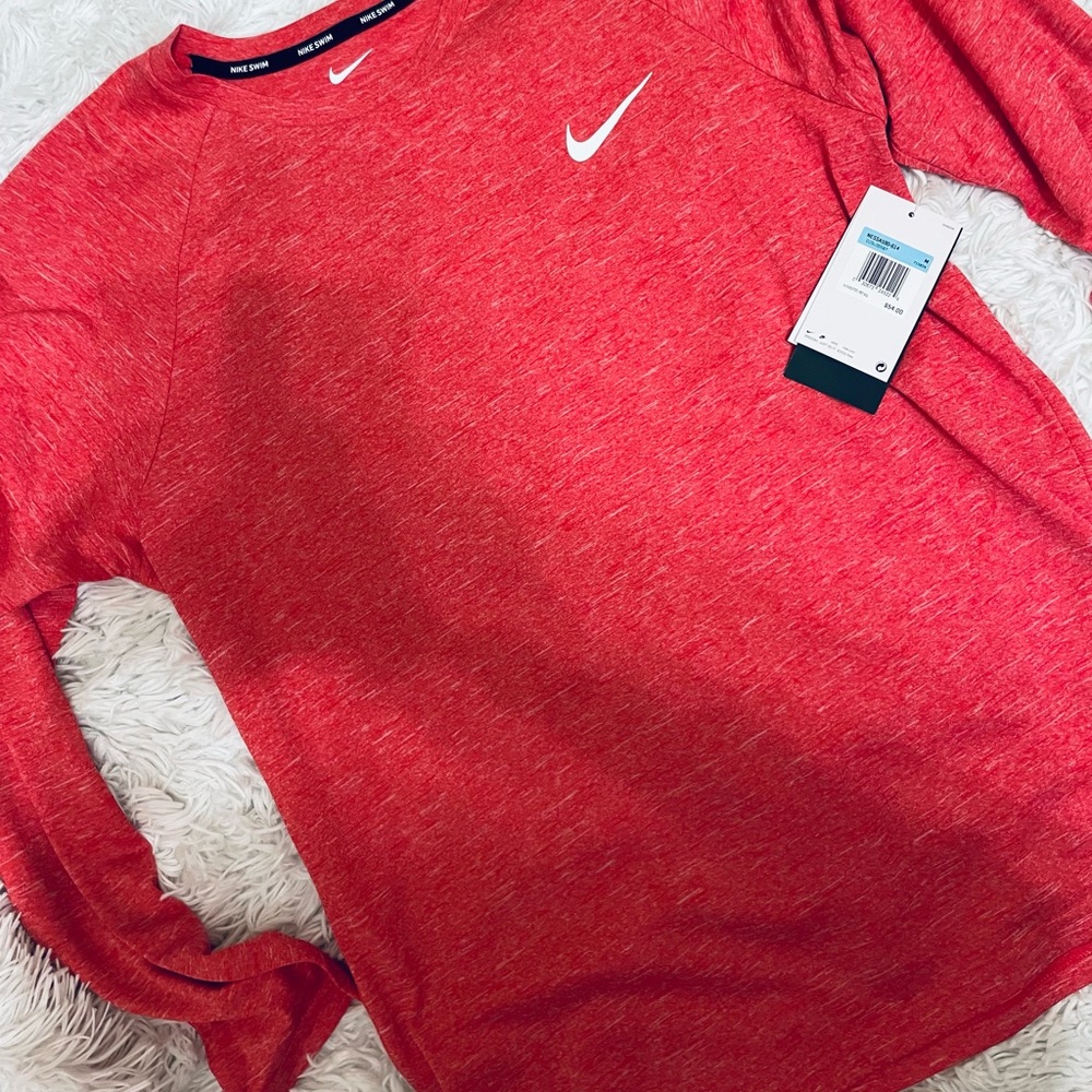 Nike Red Long Sleeve Shirt